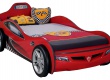 Dětská postel auto SUPER 90x190cm - červená