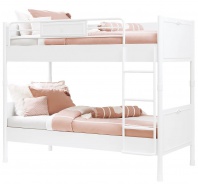 Dětská patrová postel 90x200cm Ema - bílá