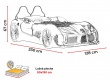 Postel auto 90x190 Grand Prix Plus - rozměry