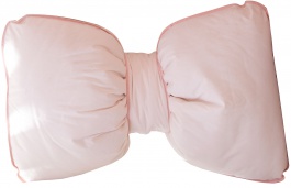 Dekorační polštářek mašle Chere - růžová