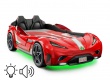 Postel auto 100x190 Electric - červená