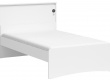 Postel 120x200cm s USB portem Pure - bílá