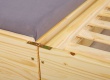 Rozkládací postel 90x200cm Tulip - detail