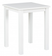 Odkládací stolek z masivu Judd - bílá