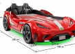 Postel auto 100x190 Electric - rozměry