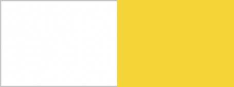 Bílý lux/žlutá