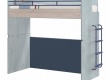 Postel II 90x200cm Lincoln Modular - v prostoru