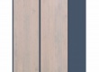 Šatní skříň Lincoln Modular - dub, dub tmavě modrý