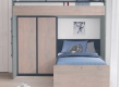 Šatní skříň Lincoln Modular - v prostoru