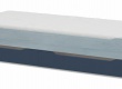 Přistýlka s úložným prostorem 90x200 Lincoln Modular - dub, dub modrá, dub tmavě modrá
