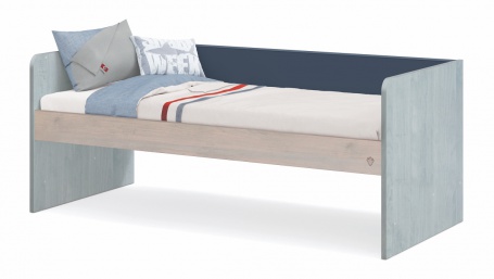 Postel I 90x200 Lincoln Modular - dub, dub modrá