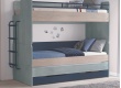 Postel I 90x200 Lincoln Modular - v prostoru