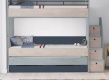 Postel I 90x200 Lincoln Modular - v prostoru
