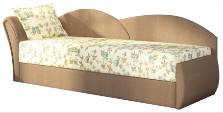 Růže/světle hnědá (Rose 14/Alova 66) - levý roh