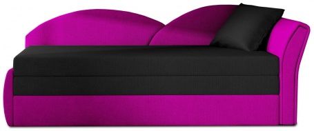 Černá/růžová (Alova 04/Alova 76) - pravý roh