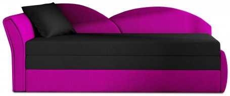 Černá/růžová (Alova 04/Alova 76) - levý roh