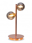 Stolní lampa Khalisa - růžová