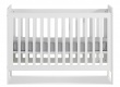 Dětská postýlka 60x120cm Paxton - bílá