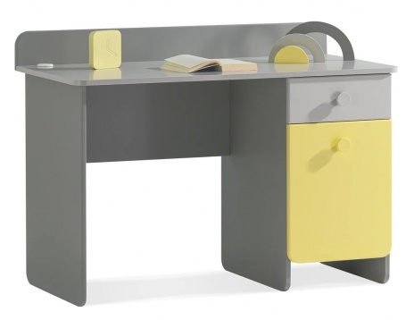 Psací stůl Raundo - šedá