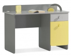 Psací stůl Raundo - šedá