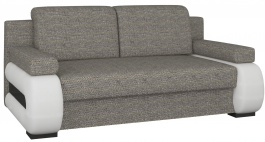 Trojmístná rozkládací pohovka s úložným prostorem Laura - výběr z 10 barev