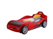 Dětská postel auto SUPER 90x190cm - červená