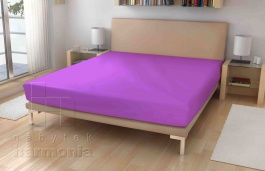 41-Jersey prostěradlo - Levandulová - 70 x 140 cm