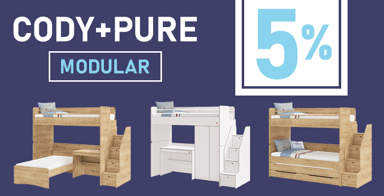 CODY+PURE MODULAR -5%