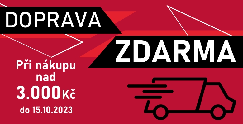 DOPRAVA ZDARMA nad 3000Kč