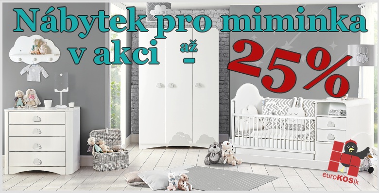 -25% sleva - nábytek pro nejmenší