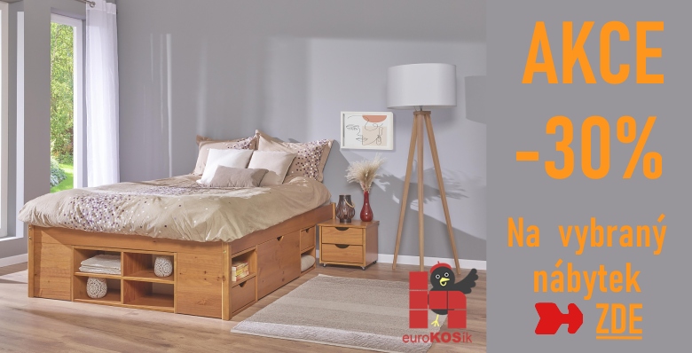 Nábytek pro každý pokoj -30%